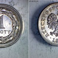 Polen 1 Zloty 1991 (0126)
