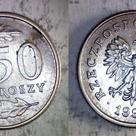 Polen 50 Groszy 1990 (0144)