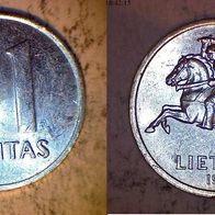 Litauen 1 Centas 1991 (0179)