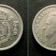 Spanien, 5 Pesetas - 1975 * (80)