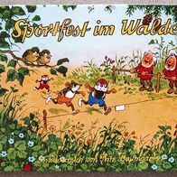 Kinderbuch Fritz Baumgarten "Sportfest im Walde" (gebunden)