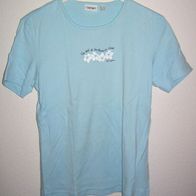 Schönes ESPRIT T-Shirt – The thrill of the Hawaiian islands, hellblau, Gr. L.