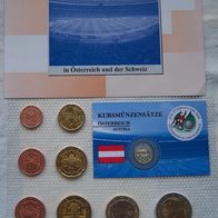 Euro KMS Kursmünzensatz Österreich 2008 + Zusatzmünze