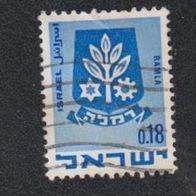 Israel Freimarke " Stadtwappen " Michelnr. 486 o