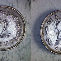 Malta 2 Cents 1977 (0272)