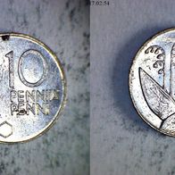 Finnland 10 Penniä 1993 (0297)