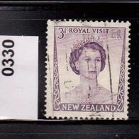 Neuseeland Mi. Nr. 330 Besuch des Königspaares o <
