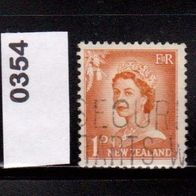 Neuseeland Mi. Nr. 354 (2) Königin Elizabeth II. o <