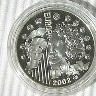 Frankreich Silber 1,5 Euro 2002 in Proof/ PP