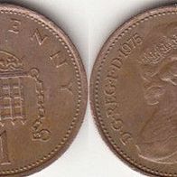 Großbritannien 1 New Penny 1975 (m400)