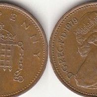 Großbritannien 1 New Penny 1979 (m401)