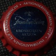 Frankenheim Aktion 2014 Brauerei Bier Kronkorken Kronenkorken in neu und unbenutzt