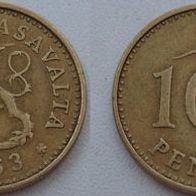 Finnland 10 Penni 1963 ## Kof8