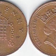 Großbritannien 1 Penny 1991 (m410)