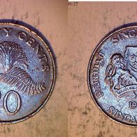 Singapur 20 Cent 1987 (0469)