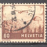 Schweiz, 1941, Mi. 390, Luftpost, 1 Briefm., gest