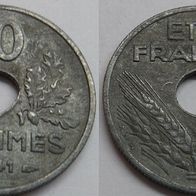 Frankreich 10 Centimes 1941 ## Kof5