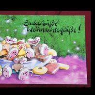 AK Ansichtskarte "Diddl: Zuckersüße Weihnachtsgrüße" 1995