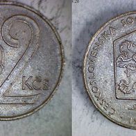 Tschechoslowakei 2 Koruny 1984(1465)