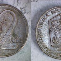 Tschechoslowakei 2 Koruny 1972 (1466)