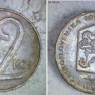 Tschechoslowakei 2 Koruny 1984 (1467)