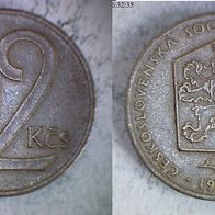 Tschechoslowakei 2 Koruny 1972 (1469)