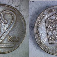 Tschechoslowakei 2 Koruny 1974 (1470)