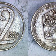 Tschechoslowakei 2 Koruny 1972 (1475)