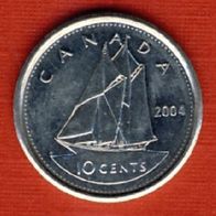Kanada 10 Cents 2004