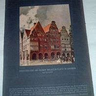 Kaiser Wilhelm Platz in Bremen, Architekt Rudolf Jacobs, H.M. Hauschild,