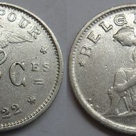 Belgien 50 Centimes 1922 ## Ga2