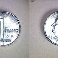 Belgien fr. 1 Franc 1997 (1579)