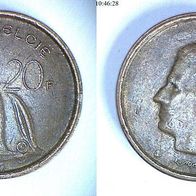 Belgien nl. 20 Francs 1982 (1596)