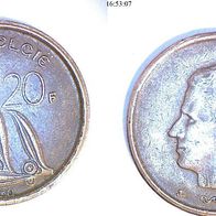 Belgien nl. 20 Francs 1980 (1601)