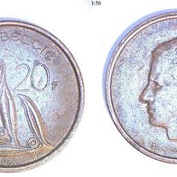 Belgien nl. 20 Francs 1982 (1605)