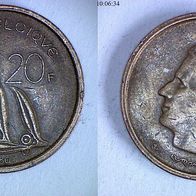 Belgien fr. 20 Francs 1980 (1610)