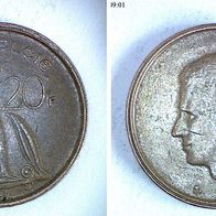 Belgien nl. 20 Francs 1982 (1615)