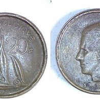 Belgien fr. 20 Francs 1981 (1618)