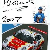 AK Phil Quaife 2007 Porsche United Kingdom Großbritannien Great Britain England