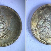 Belgien fr. 5 Francs 1986 (1631)