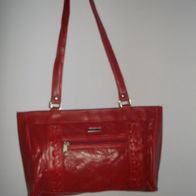 STE-7771 Handtasche, Tasche, Damentasche, Schultertasche Stefano Handbag Rot
