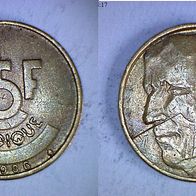 Belgien fr. 5 Francs 1986 (1647)