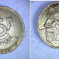 Belgien fr. 5 Francs 1986 (1658)