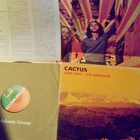 Cactus - One way or another - Japan Foc Lp + Poster - Topzustand !