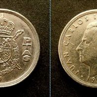 Spanien, 5 Pesetas - 1975 * (79)