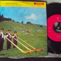 Alphorntrio Gürbetal - rare Swiss EP Tell 1266 - 1a Zustand !