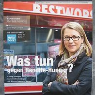 Cortal Consors Magazin Nr. 2/2013 Titel: Was tun gegen Rendite - Hunger ?