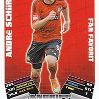 Match Attax Extra 12/13 - Andre Schürrle - Leverkusen - Fan Favorit