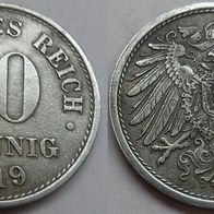Deutsches Reich 10 Pfennig 1919 ## Kof7
