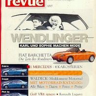 Auto Revue 3/95, Fiat Barchetta, Audi A8, Golf, Laguna, Quester, Mazda,